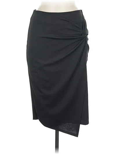 Pre-owned Kate Kasin Casual Skirt In Black
