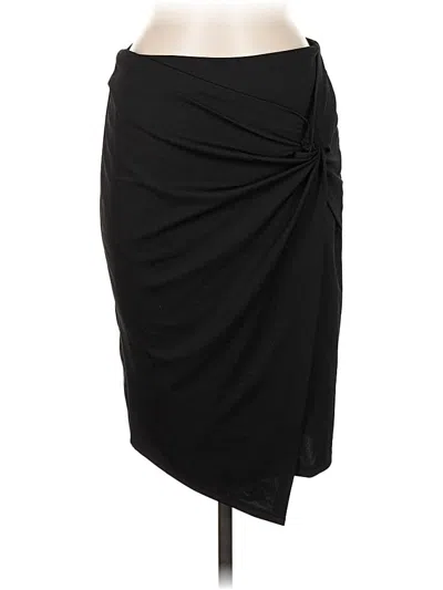 Pre-owned Kate Kasin Casual Skirt In Black