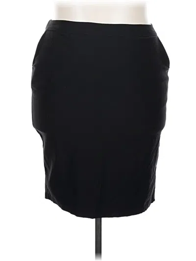 Pre-owned Kate Kasin Casual Skirt In Black