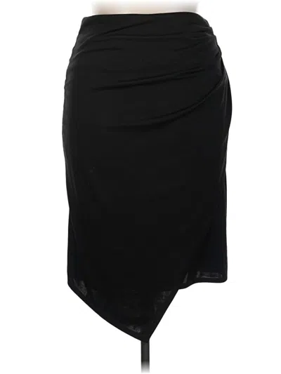 Pre-owned Kate Kasin Casual Skirt In Black