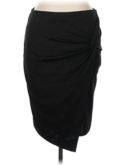 Pre-owned Kate Kasin Casual Skirt In Black