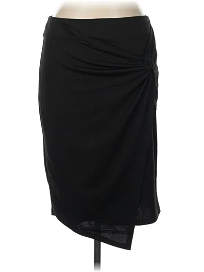 Pre-owned Kate Kasin Casual Skirt In Black