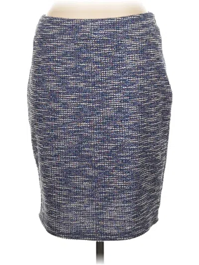 Pre-owned Kate Kasin Casual Skirt In Blue