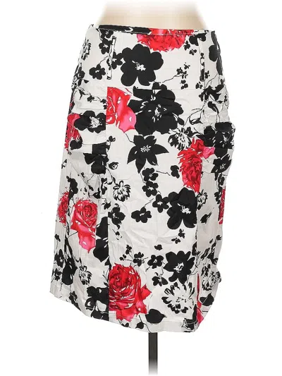 Pre-owned Kate Kasin Casual Skirt In White