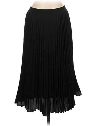 Pre-owned Kate Kasin Formal Skirt In Black