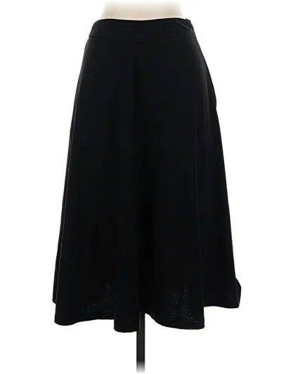 Pre-owned Kate Kasin Formal Skirt In Black