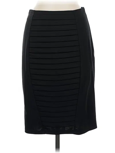 Pre-owned Kate Kasin Formal Skirt In Black