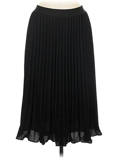 Pre-owned Kate Kasin Formal Skirt In Black