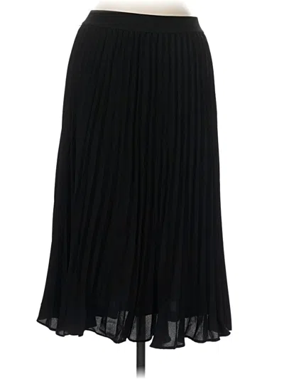 Pre-owned Kate Kasin Formal Skirt In Black
