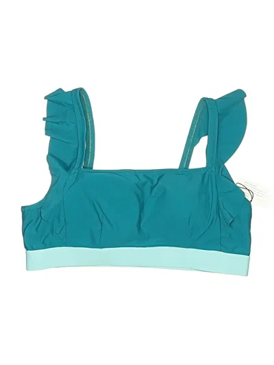 Kate Kasin Swimsuit Top Teal Swimwear