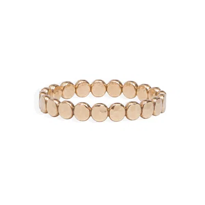 Kate Koel Women's Gold Beaded Dot Stacking Ring