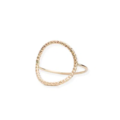 Kate Koel Women's Gold Open Circle Ring