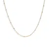 Kate Koel Women's Gold / Silver Dainty Gold And Silver Necklace
