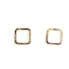 Kate Koel Women's Gold Square Stud Earrings In Gold