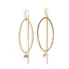 Kate Koel Women's Gold Threader Dangle Earrings In Gold