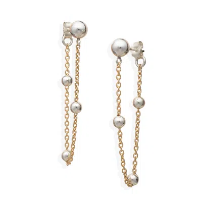 Kate Koel Women's Satellite Drop Earrings In Gray