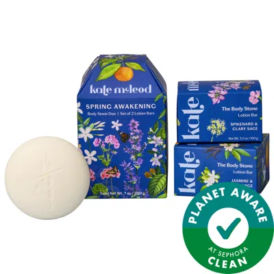 Kate Mcleod Spring Body Stone Duo - 2 Full-size Lotion Bars 7oz/200g