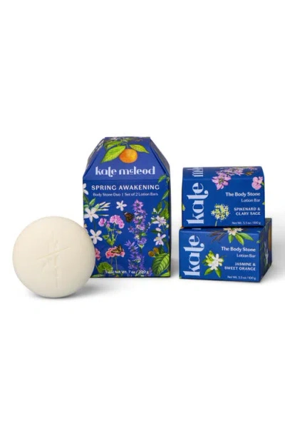 Kate Mcleod Spring Stone Duo $76 Value In Transparent