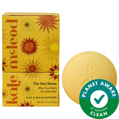Kate Mcleod Sun Stone - After Sun Balm & Lotion Bar For Sun-soothing Relief 3.5oz/100g