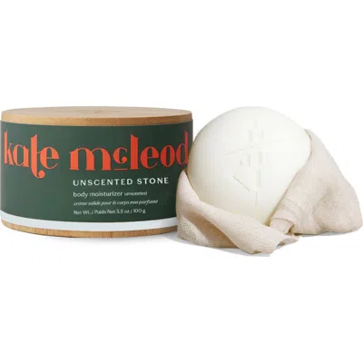 Kate Mcleod The Body Stone - Deep Moisturizing Cocoa Butter Lotion Bar For Dry Skin Treatment Unscented 3.5 oz / In Starter Kit