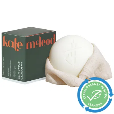 Kate Mcleod The Mini Body Stone - Deep Moisturizing Cocoa Butter Lotion Bar For Dry Skin Treatment Unscented 1 O In White