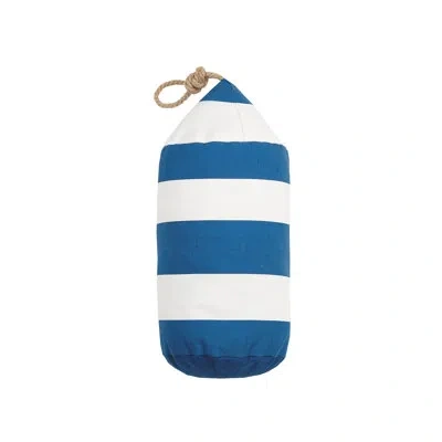 Kate Nelligan Novelty Cotton Pillow Cover And Insert In Blue,white