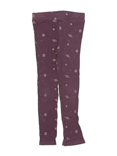 Pre-owned Kate Quinn Organics Kids' Casual Pants In Purple