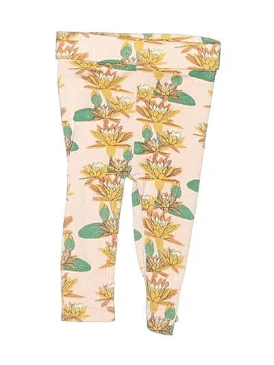 Pre-owned Kate Quinn Organics Babies' Leggings In Yellow