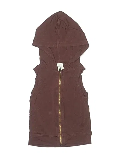 Pre-owned Kate Quinn Organics Kids' Raincoat In Brown