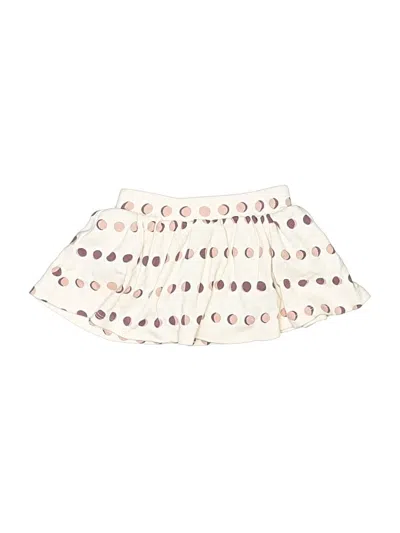 Pre-owned Kate Quinn Organics Babies' Skirt In White