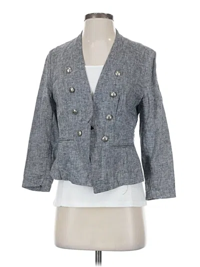 Pre-owned Kate Rosy Blazer Jacket In Gray
