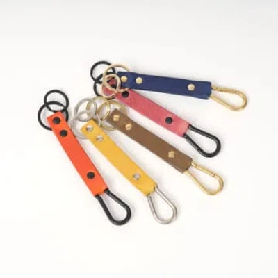 Kate Sheridan Loop Keyring Kiwi In Multi