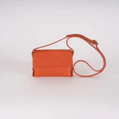 Kate Sheridan Mandarin Jigsaw Bag In Orange