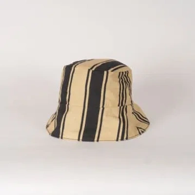 Kate Sheridan Stripe Bucket Hat In Multi