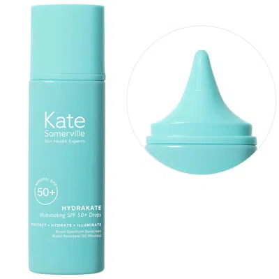 KATE SOMERVILLE HYDRAKATE ILLUMINATING SUNSCREEN SPF 50+ DROPS WITH ECTOIN 1.7 OZ / 50 ML