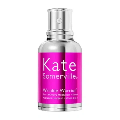 Kate Somerville Wrinkle Warrior 2-in-1 Plumping Moisturizer + Serum - 50 ml / 1.7 Fl oz In Transparent