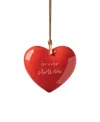 Kate Spade 2025 Be Jolly Our First Christmas Ornament In Red