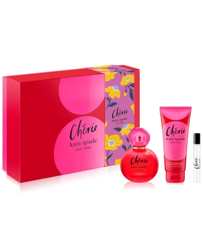 Kate Spade 3-pc. Cherie Eau De Parfum Gift Set In No Color