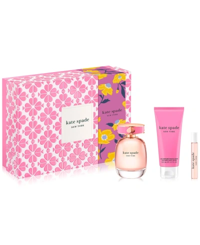 Kate Spade 3-pc. New York Eau De Parfum Gift Set In No Color