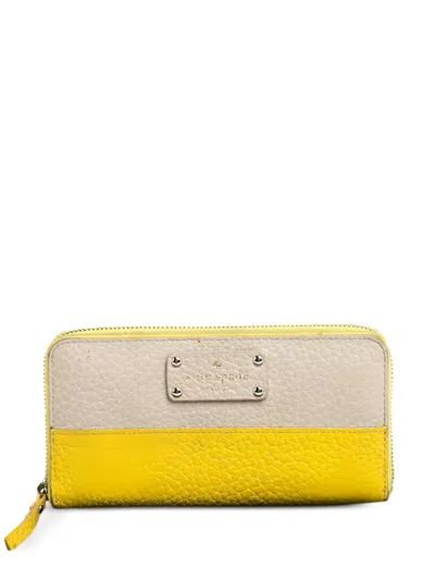Pre-owned Kate Spade 347285 Yellow