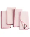 Kate Spade 4-pc. Garden Party Napkin Set In Pink