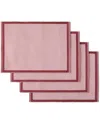 Kate Spade 4-pc. Garden Party Placemat Set In Pink