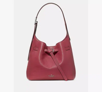 Kate Spade 454 Belted Small Shoulder Bag In Red Jasper