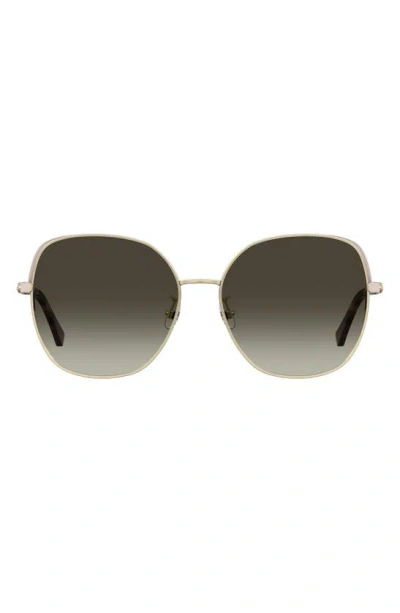 Kate Spade 59mm Yarafs Round Sunglasses In Multi