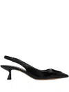 Kate Spade 60mm Lover Heart-detailed Heels In Black