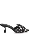 Kate Spade 65mm Leather Sandals In Black