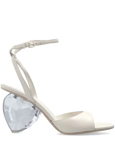 Kate Spade 85mm Leather Sandals In Nude