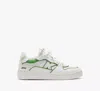 Kate Spade New York 93 Kiks Low Top Sneaker In True White/ Ks Green