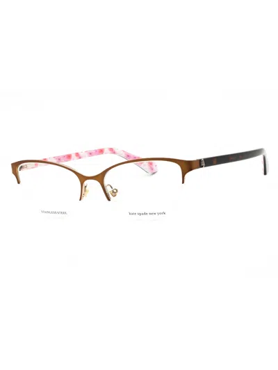 Kate Spade Adalina Cat-eye Glasses In Transparent