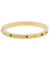 Kate Spade Adornment Studded Bangle Bracelet In Multi